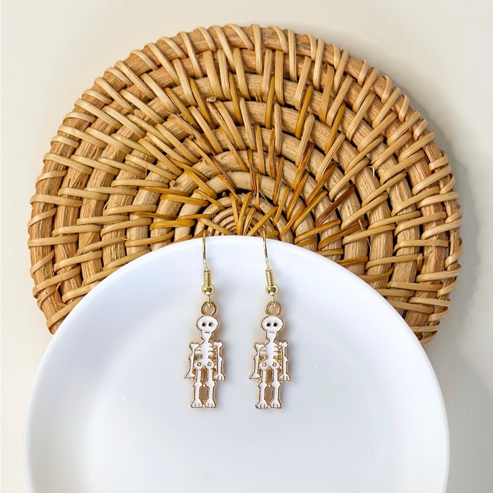 Skeleton Earrings